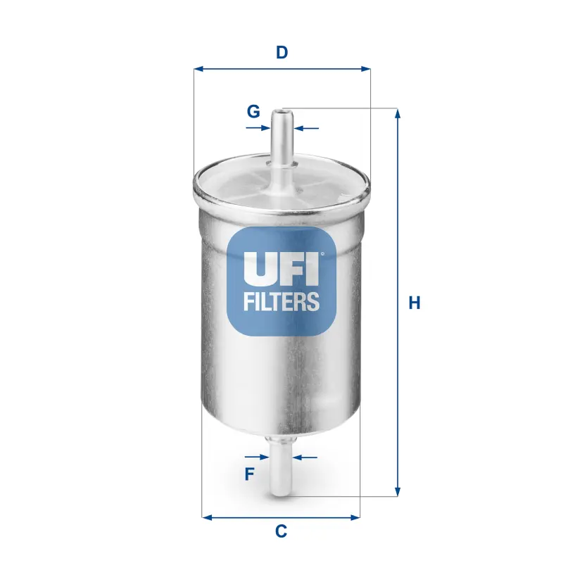 Filtro Combusib Kl248 Psa UFI Ref. 3171000
