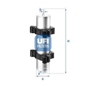 Filtro Combus Kl478 Bmw UFI Ref. 3182400