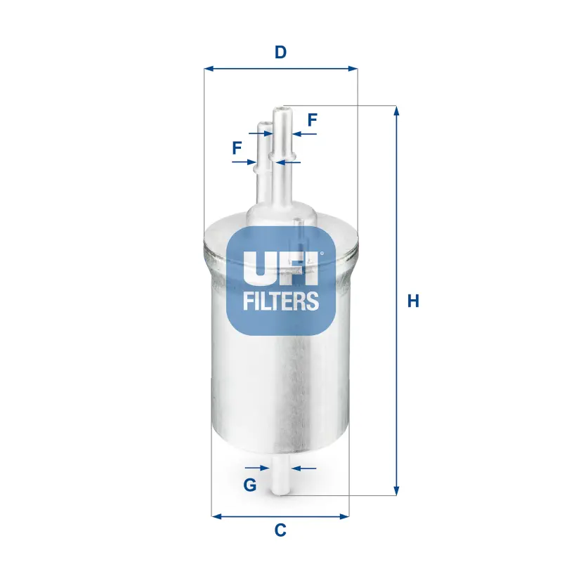Filtro Combus Kl572 Vag * UFI Ref. 3184000