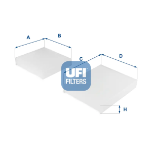 Filtro Habitac La191/S Psa UFI Ref. 5314300