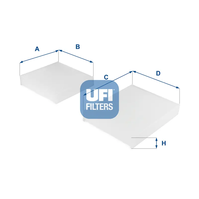 Filtro Habitac La191/S Psa UFI Ref. 5314300