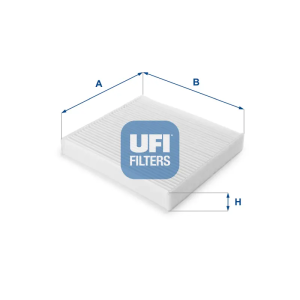 Filtro Habitac La395 UFI Ref. 5314700