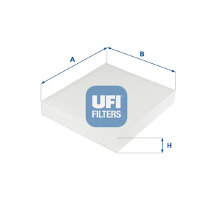 Filtro Habitac La472 UFI Ref. 5325400