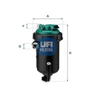 Cto Filtro Combustib Psa * UFI Ref. 5514800