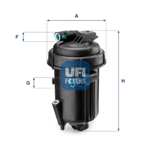 Filtro Combustible Cto Gm * UFI Ref. 5516300