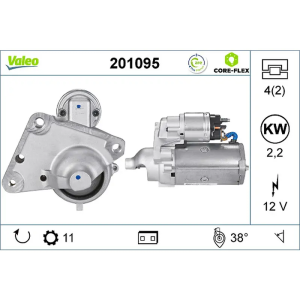 Sta Motor Arranq Sin Consigna VALEO Ref. 201095