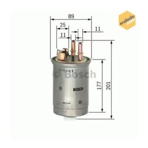 Filtro Diesel BOSCH Ref. 0450906308