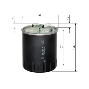 Filtro Diesel BOSCH Ref. 1457434437